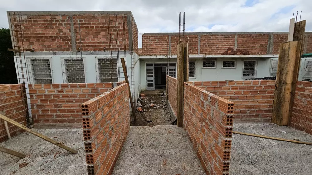 Bairro Alto terá uma ampla unidade de saúde; obras seguem em desenvolvimento